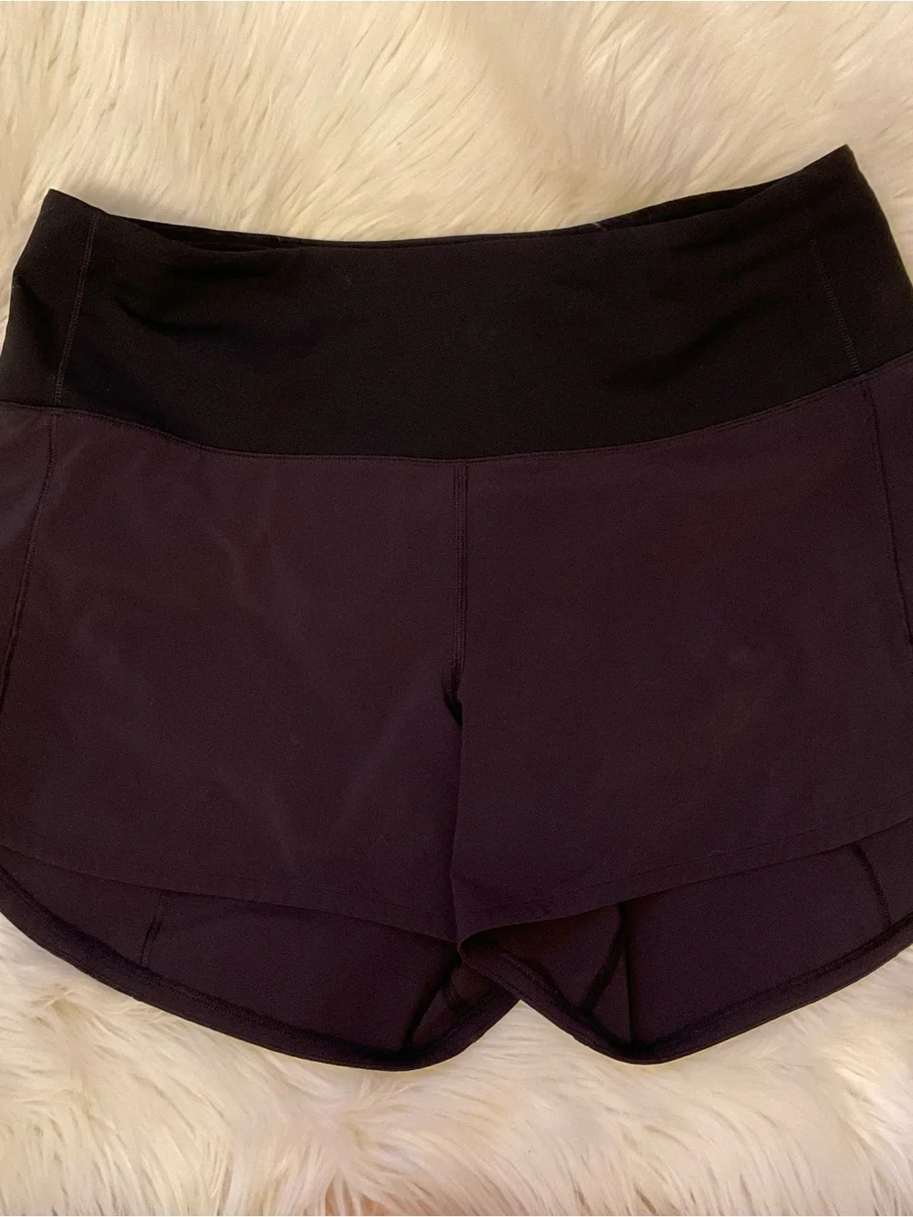 Lululemon Speed Up Shorts 4” - Black - Size 8